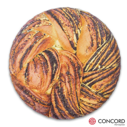 CINNAMON BABKA - SLATE COASTER - Concord Aerospace Concord Aerospace Concord Aerospace Coasters