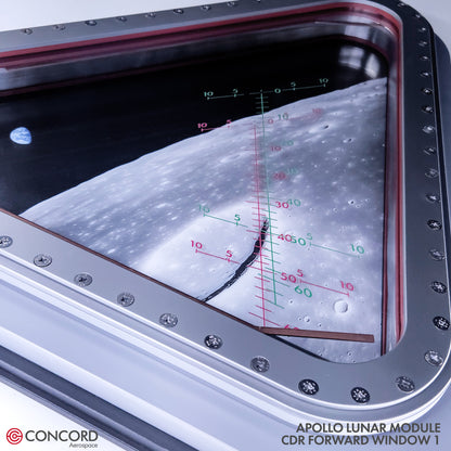 APOLLO LUNAR MODULE FORWARD WINDOW – Flight Configuration