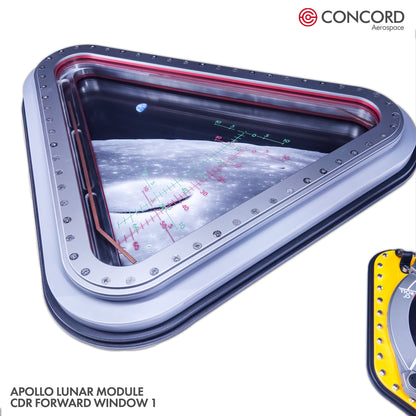 APOLLO LUNAR MODULE FORWARD WINDOW – Flight Configuration