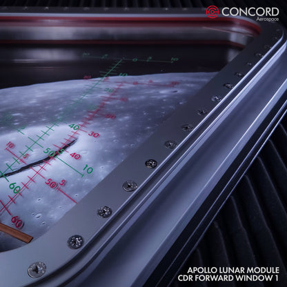 APOLLO LUNAR MODULE FORWARD WINDOW – Flight Configuration