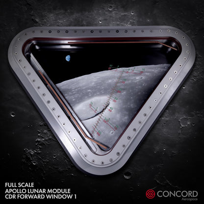 APOLLO LUNAR MODULE FORWARD WINDOW – Flight Configuration