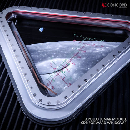 APOLLO LUNAR MODULE FORWARD WINDOW – Flight Configuration