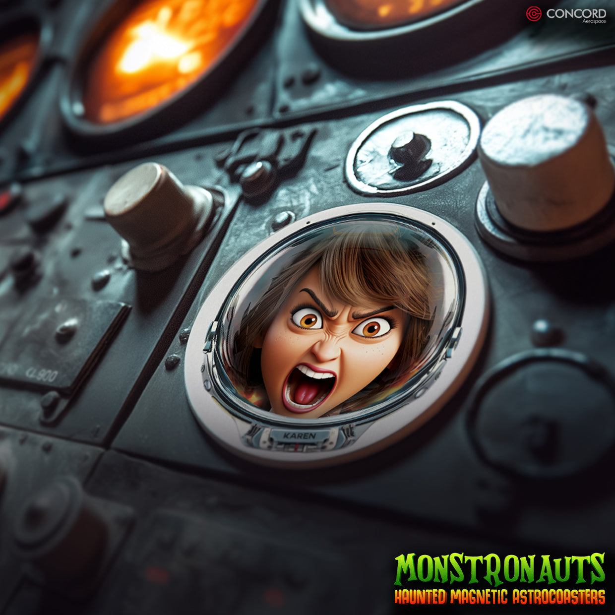 MONSTRONAUTS HAUNTED MAGNETIC ASTROCOASTERS