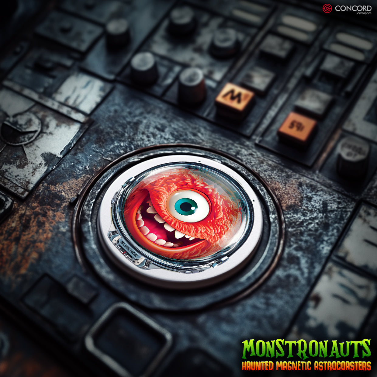 MONSTRONAUTS HAUNTED MAGNETIC ASTROCOASTERS